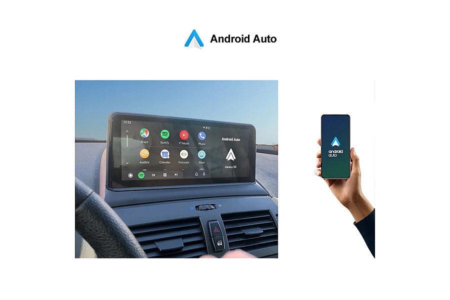 BMW X3 E83 2003-2010 Multimedia Head Unit with Rear Camera | Wireless CarPlay & Android Auto image