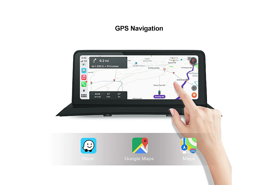BMW X3 E83 2003-2010 Multimedia Head Unit with Rear Camera | Wireless CarPlay & Android Auto image
