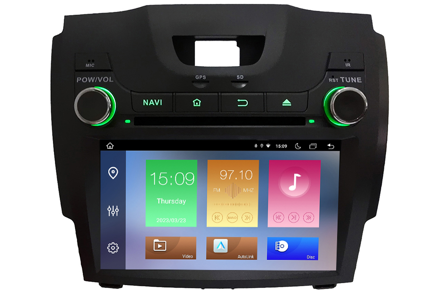 Chevrolet Colorado/S10/Isuzu D-MAX 2011-2017 Android Head Unit | GPS, CarPlay & DAB Upgrade image