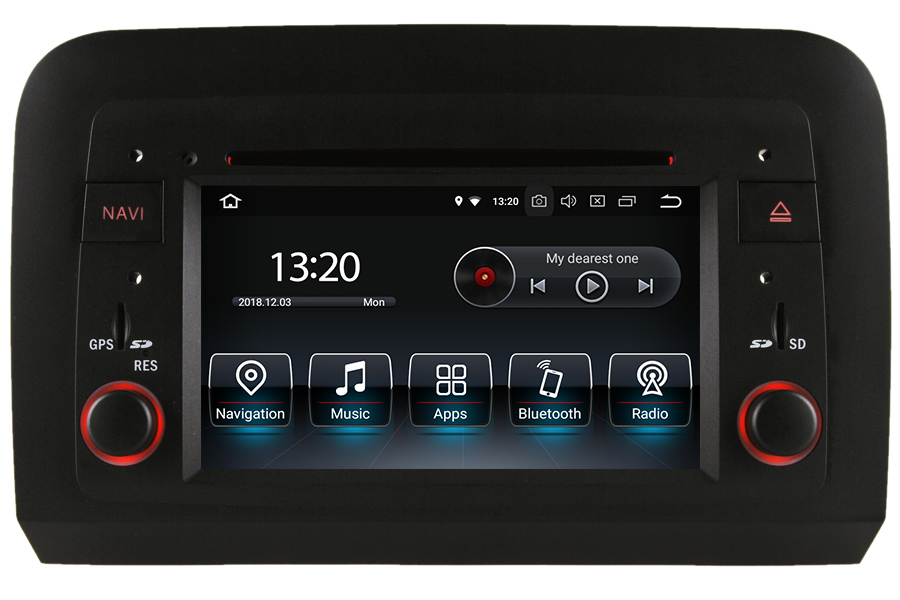 Fiat Croma 2005-2012 Autoradio GPS Aftermarket Android Head Unit Navigation Carstereo Carplay dab image