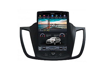 Ford Kuga radio upgrade retrofit tesla style 10.4 inch carplay android auto backup camera 2013-2017