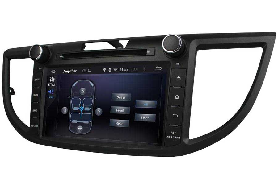 Honda CR-V 2012-2016 Autoradio GPS Aftermarket Android Head Unit Navigation Car Stereo image