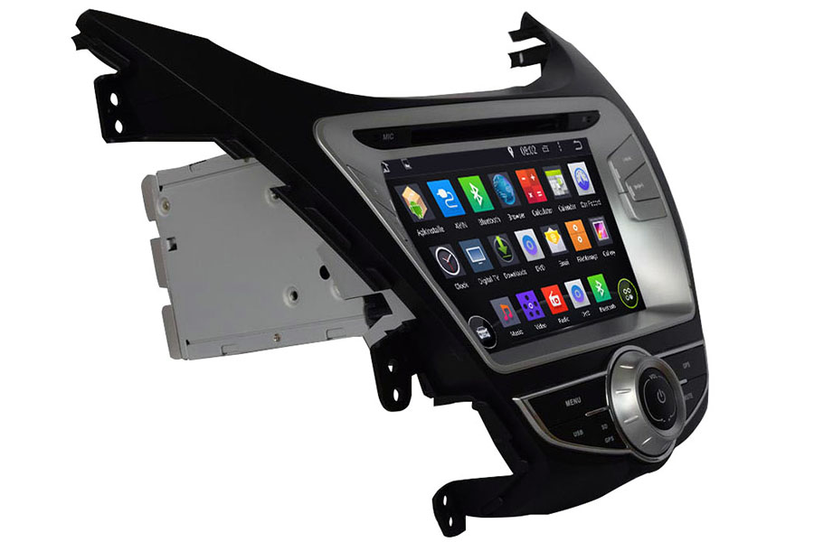 Hyundai Elantra 2011-2016 Autoradio GPS Aftermarket Android Head Unit Navigation Car Stereo image