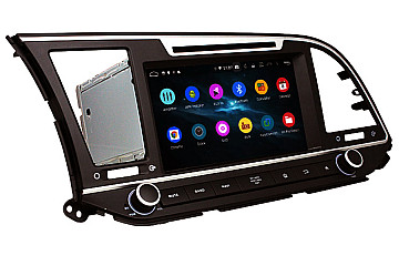 Hyundai Elantra 2016-2018 LHD Aftermarket Radio Upgrade 