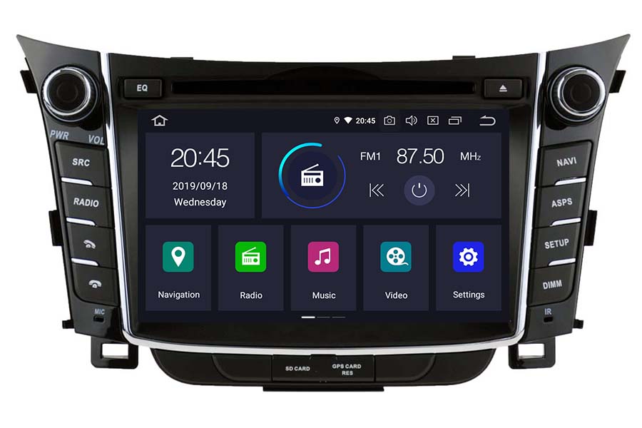 Hyundai i30 2011-2014 Aftermarket Radio Upgrade image