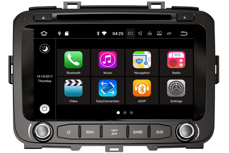 Kia Carens 2012-2014 Autoradio GPS Aftermarket Android Head Unit Navigation Car Stereo 