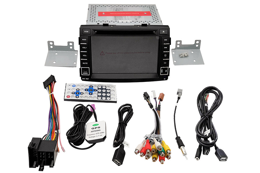 Kia Sorento 2009-2012 Autoradio GPS Aftermarket Android Head Unit Navigation Car Stereo image