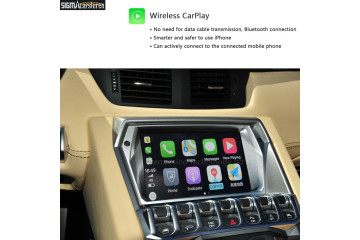 Lamborghini Aventador 2011-2016 MMI models Wireless CarPlay Android Auto Smart Module