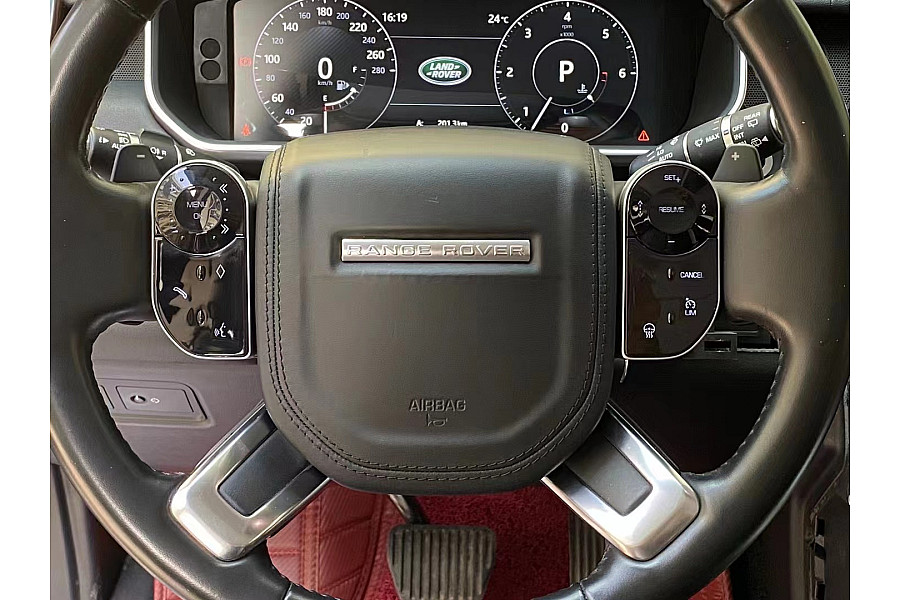 Range Rover Steering Wheel Control Touch Buttons image