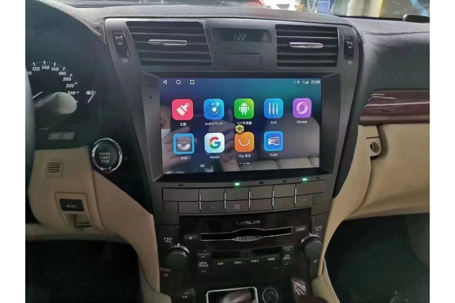 Lexus LS460 Android 13.0 (Genuine Specs), 4G/64G, built-in wireless apple carplay 