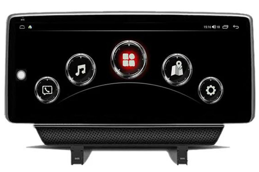 Mazda 2/CX-3 2015-2021 Aftermarket Radio Upgrade Apple carpay touch screen