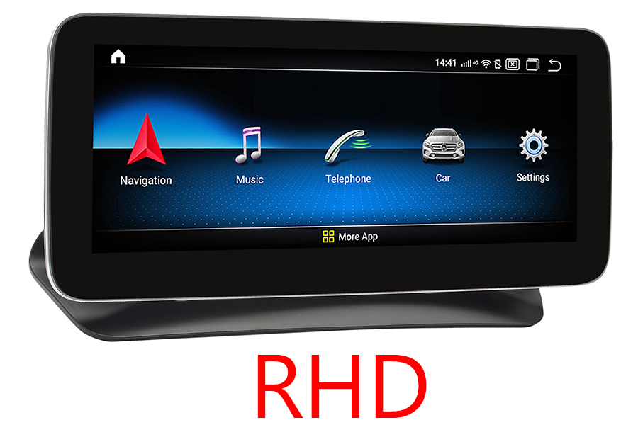 Mercedes-Benz E-Class (A207/C207) RHD 2009-2017 Radio stereo Upgrade carplay DAB 