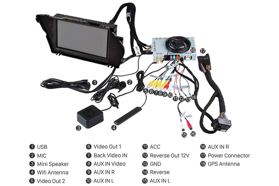 Mercedes-Benz GLK-Class (X204) 2008-2015 Auto radio GPS Aftermarket Android Head Unit Navigation Car Stereo image