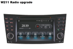 Mercedes-Benz W219 W211 W463 Android head unit upgrade with Apple CarPlay Android Auto DAB and navigation