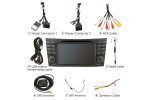 Mercedes-Benz W219 W211 W463 Android head unit upgrade with Apple CarPlay Android Auto DAB and navigation