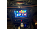 Mercedes-Benz W219 W211 W463 Android head unit upgrade with Apple CarPlay Android Auto DAB and navigation