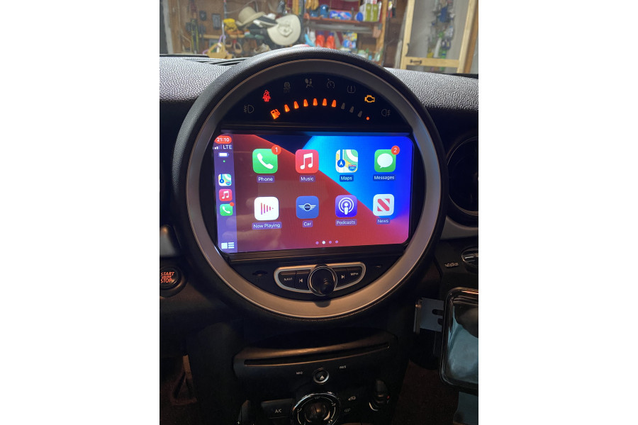 MINI Cooper 2006-2015 Radio Upgrade with Wireless Apple CarPlay Android Auto GPS Navigation