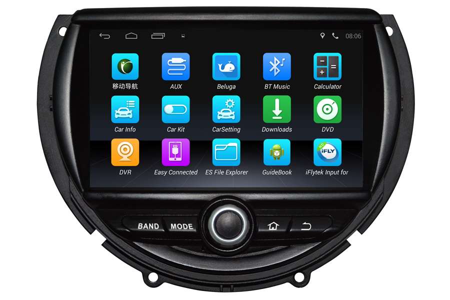 MINI Cooper 2014-2016 aftermarket radio upgrade GPS Android Head Unit Navigation Car Stereo