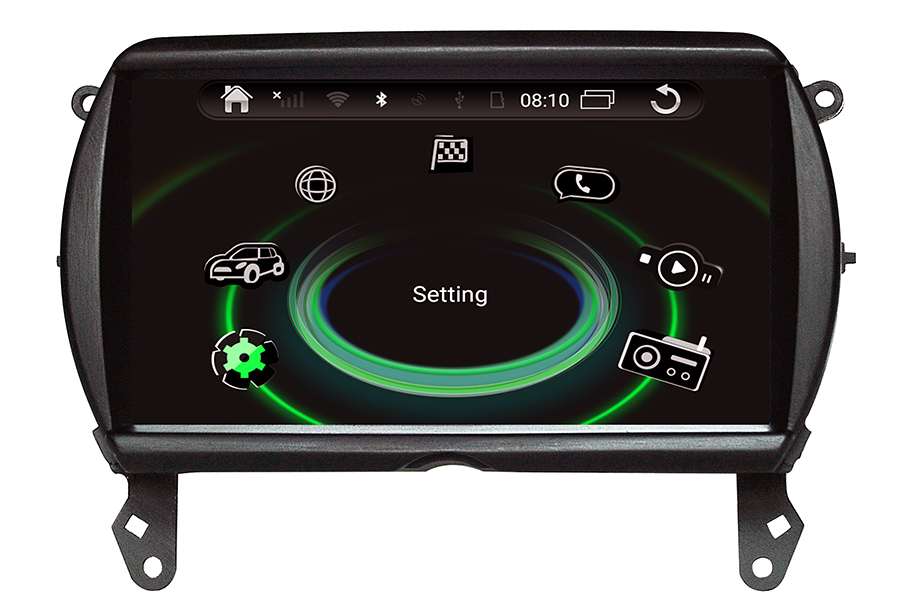 MINI Cooper 2014-2017 Autoradio GPS Aftermarket Android Head Unit Navigation Car Stereo 
