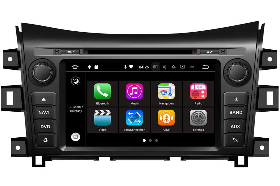 Nissan Navara 2016 Autoradio GPS Aftermarket Android Head Unit Navigation Car Stereo image