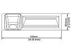 Audi A3/A4/A5/A6L/A8/Q7/S5 Tailgate Handle Reverse Camera image