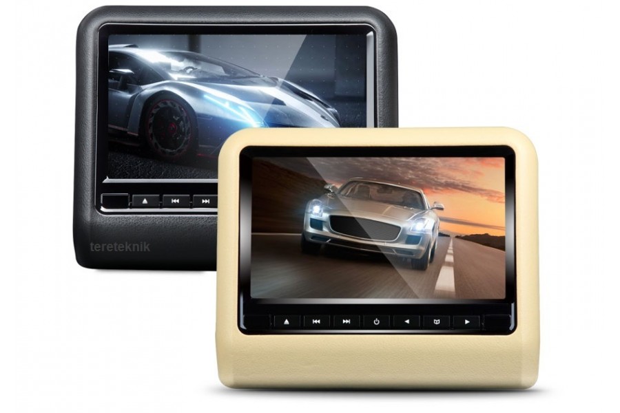 Car head rest LCD CD DVD player MP3 FM IR SD USB 10 inch HD