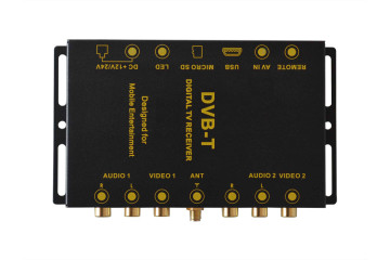 DVB-T Mpeg-2 Car Digital TV Tuner For Europe Australia Newzeland