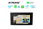 Integrated 4G: 8" Multimedia Navigation System Built-in CarAutoPlay and Android Auto and DSP For AUDI / SEAT dab image