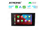 Integrated 4G: 8" Multimedia Navigation System Built-in CarAutoPlay and Android Auto and DSP For AUDI / SEAT dab image