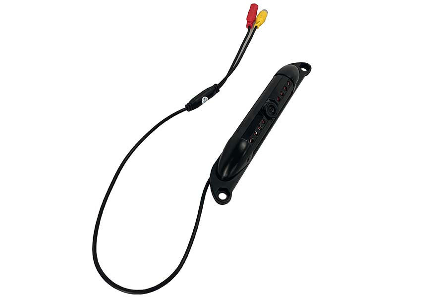 USA plate frame backup camera image