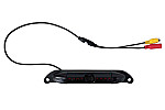 USA plate frame backup camera image