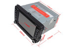 VW passat golf touran caddy transporter aftermarket radio upgrade carplay gps DAB  
