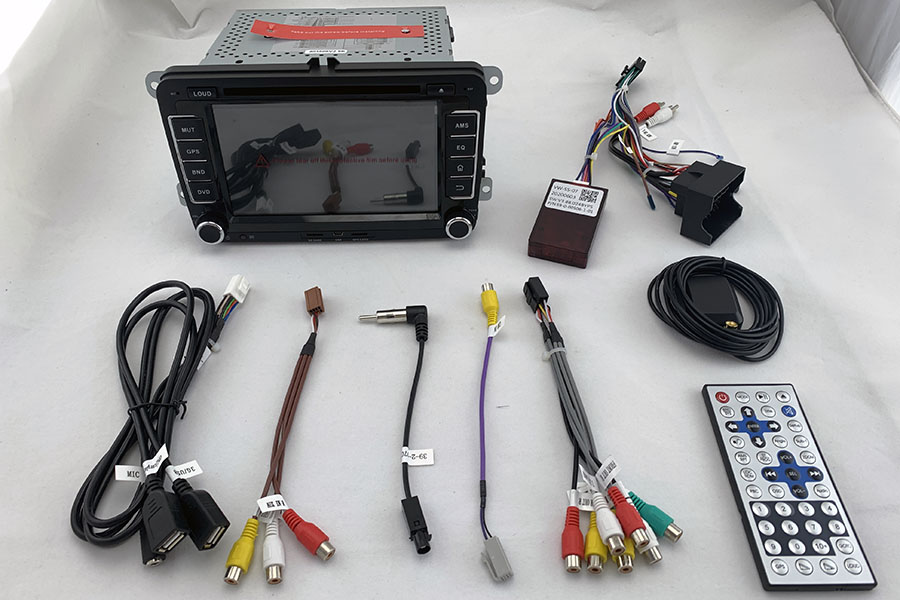 VW passat golf touran caddy transporter aftermarket radio upgrade carplay gps DAB  