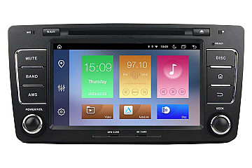 Skoda Octavia 2012 Autoradio GPS Aftermarket Android Head Unit Navigation Car Stereo 