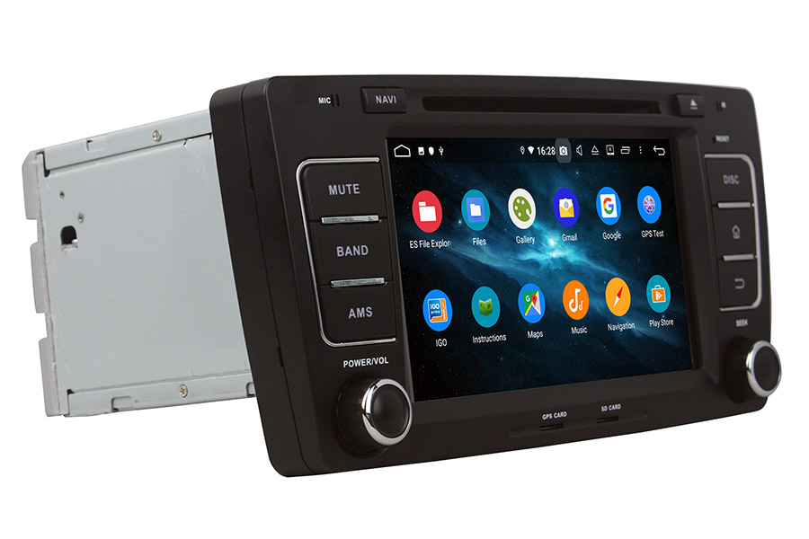 Skoda Octavia 2012 Autoradio GPS Aftermarket Android Head Unit Navigation Car Stereo image