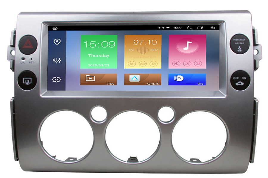Toyota FJ Cruiser 2007-2017 Aftermarket Navigation Car Stereo image