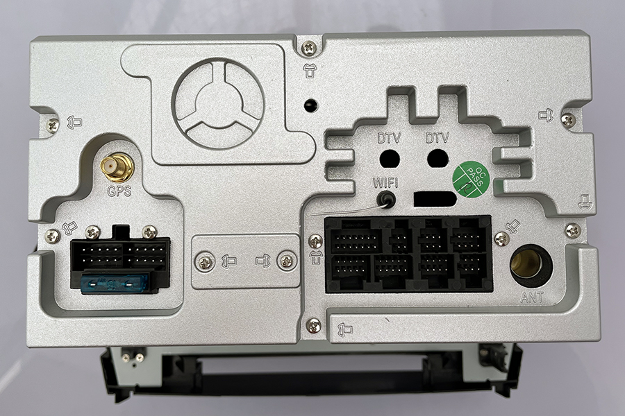 Toyota highlander 2008-2013 aftermarket radio upgrade carplay dab image