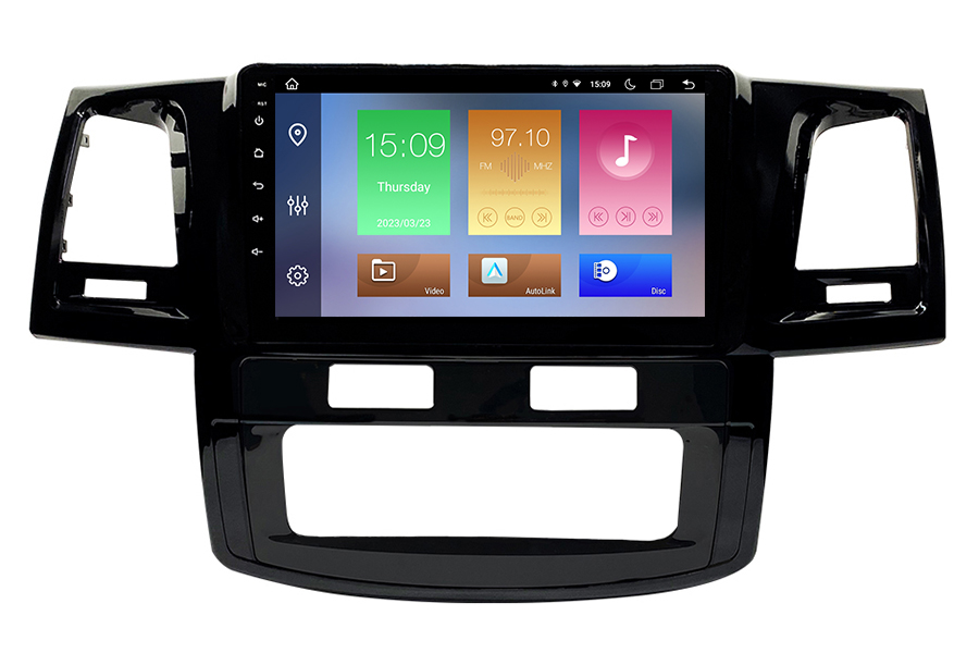 Toyota Hilux Fortuner AT 2008-2013 Aftermarket Radio Upgrade 