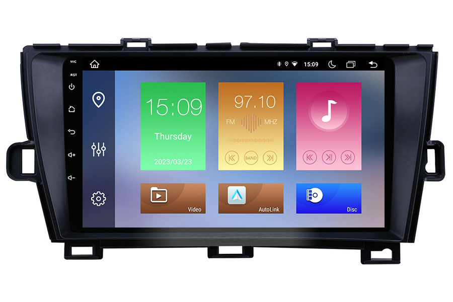 Toyota Prius (LHD) 2009-2015 Bluetooth Autoradio GPS Aftermarket Android Head Unit Navigation Car Stereo image