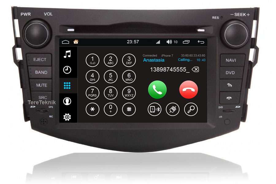 Toyota RAV4 2006-2011 Autoradio GPS Aftermarket Android Head Unit Navigation Car Stereo image