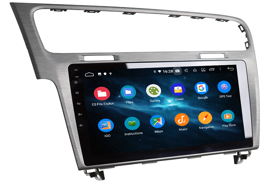 VW Golf/Gti 2012-2019 Autoradio GPS Aftermarket Android Head Unit Navigation Car Stereo image