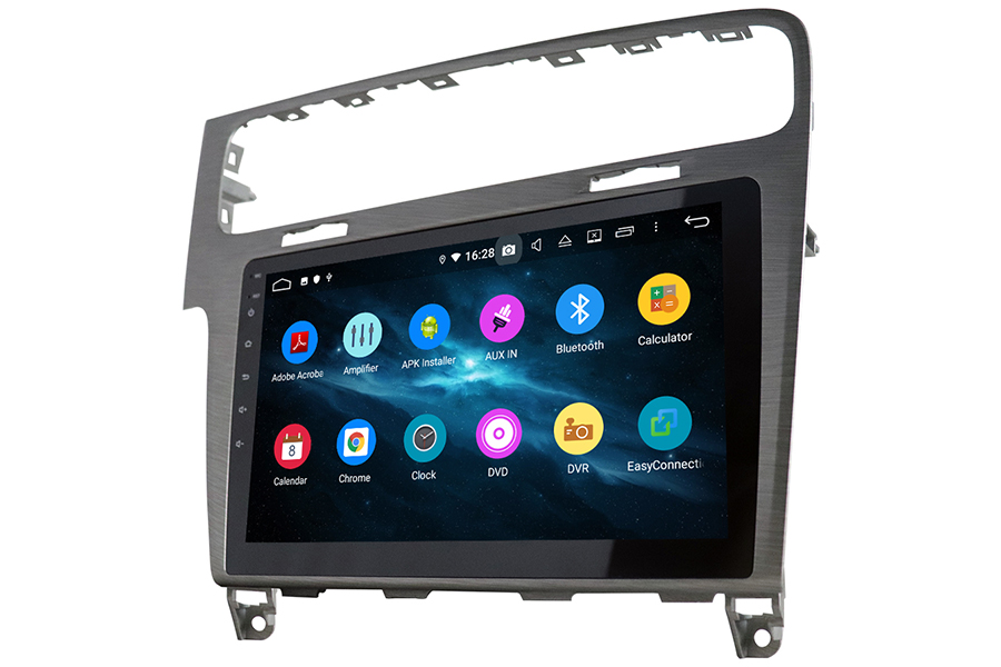VW Golf/Gti 2012-2019 Autoradio GPS Aftermarket Android Head Unit Navigation Car Stereo image