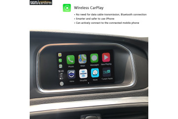 Volvo XC60 MMI interface wireless CarPlay Android auto mirror link backup camera