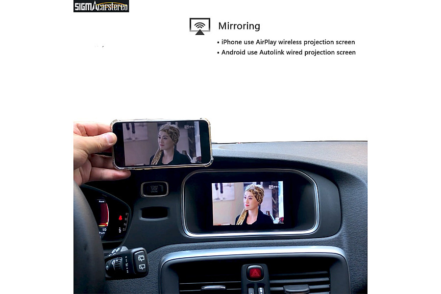 Volvo XC60 OEM Screen Wireless CarPlay Android Auto Interface Smart Module Upgrade