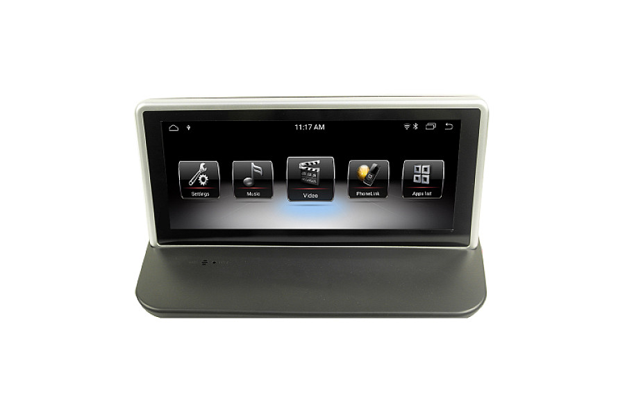 Volvo S40/C30 2004-2011 left and right aftermarket radio upgrade headunit image
