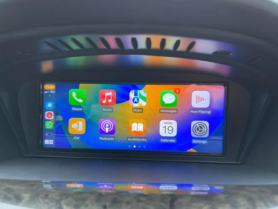 BMW E60 E61 E90 E91 E92 CIC 8.8" Touchscreen Android GPS Navigation Car Stereo CarPlay DAB