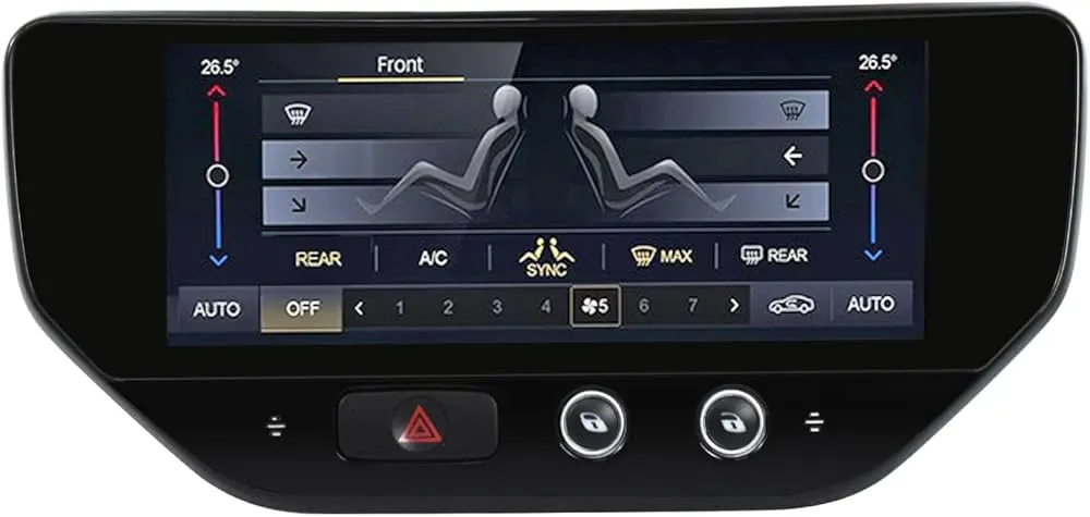 Maserati Granturismo 2007-2017 LCD Climate AC Panel Car Air Conditioning Panel Switch AC Panel Climate Seating Control Touch Screen