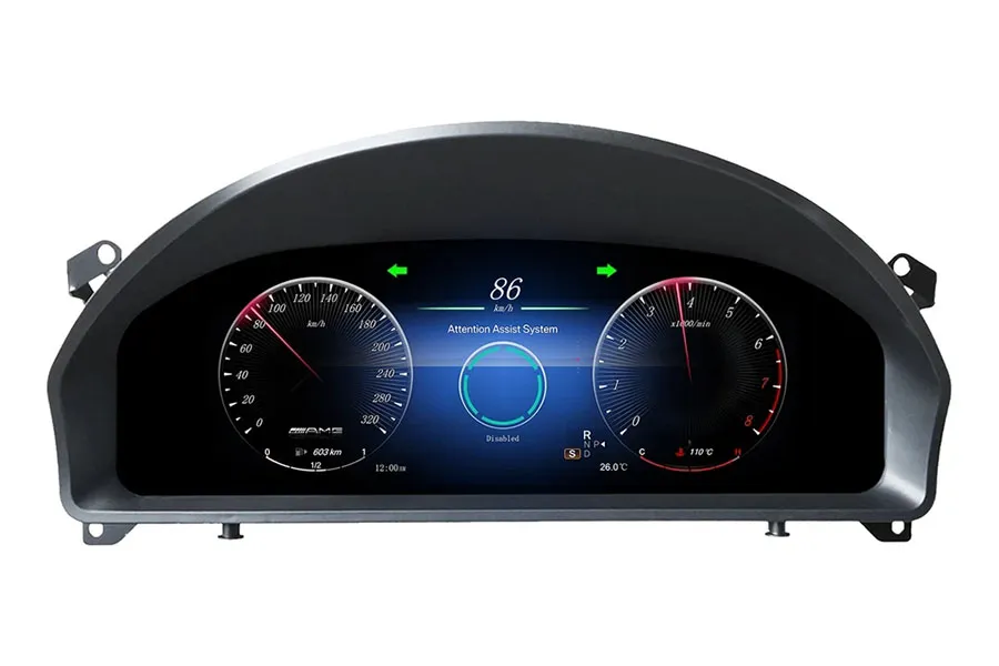 Mercedes Benz E Class 2010-2015 Digital LCD Instrument Cluster