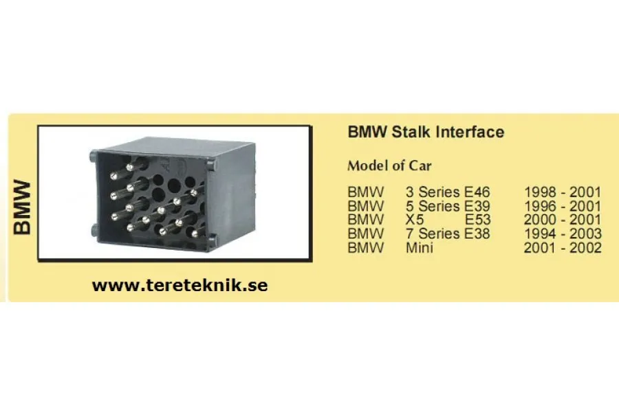 5 meter extension cable for BMW