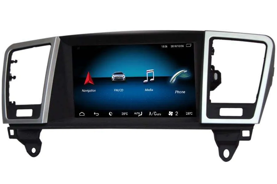 Mercedes-Benz GL-Class (X166)/ML-Class (W166) 2012-2018 Autoradio GPS Aftermarket Android Head Unit Navigation Car Stereo 